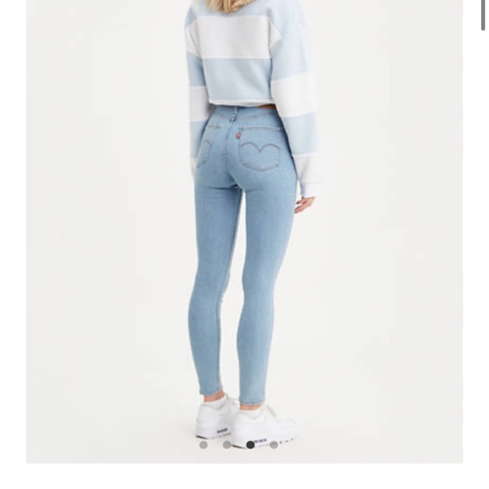 high rise skinny jeans Levi’s